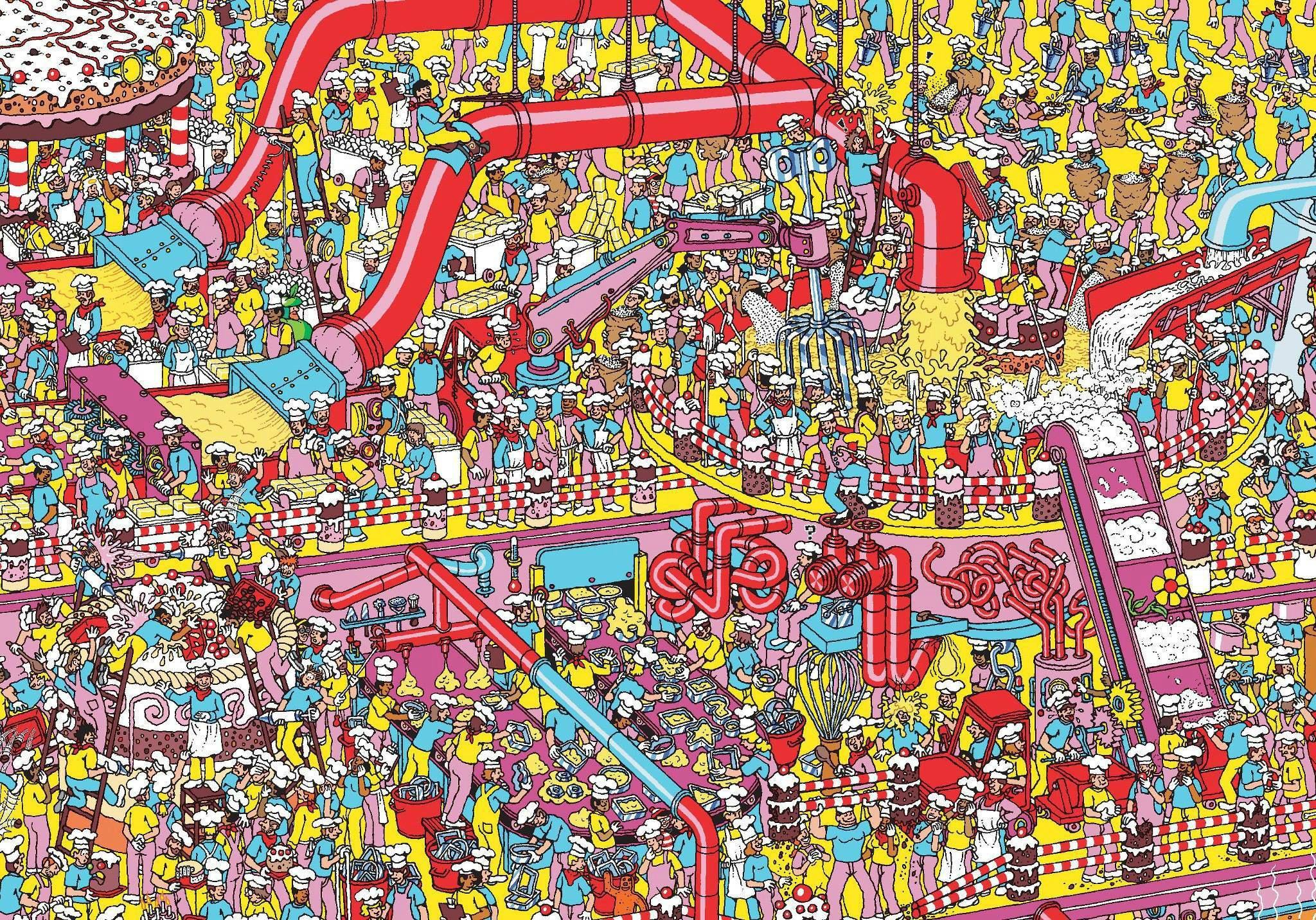 Para Passar O Tempo Ache O Wally Nas Imagens Abaixo Canto Dos Cl ssicos