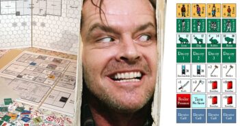 Jogo de tabuleiro baseado em “O Iluminado” de Stanley Kubrick | BAIXE O SEU